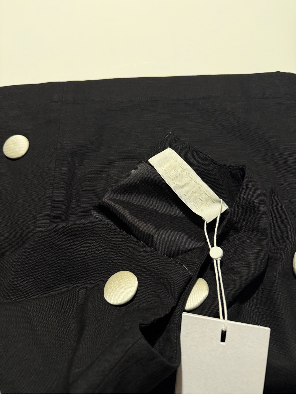 Destree Carole Buttons Black Dress — image 6 of 8